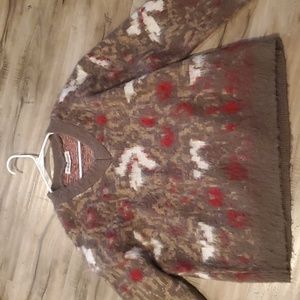 No Maintenance Cropped V Neck Sweater